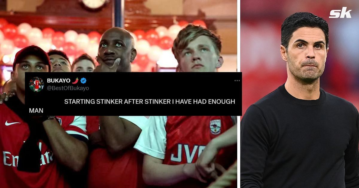 Arsenal fans unhappy with star