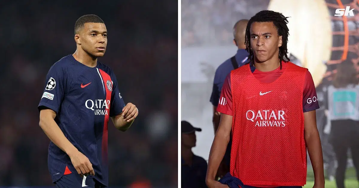 Kylian Mbappe and Ethan Mbappe