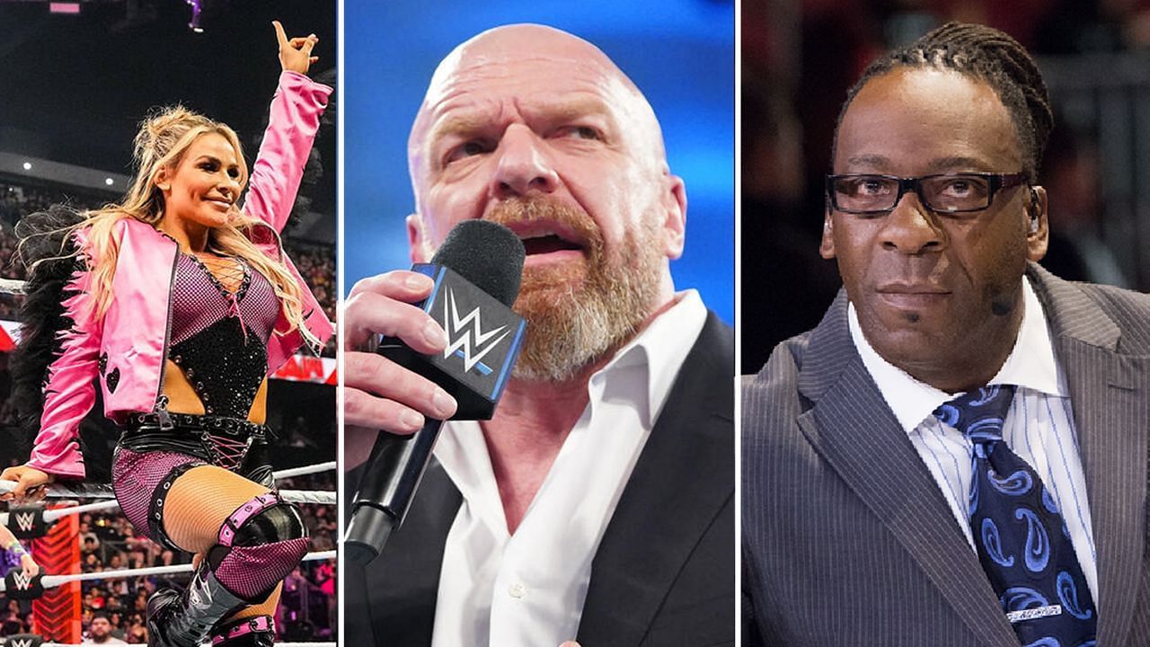 Nattie, WWE CCO Triple H, and Booker T (via WWE