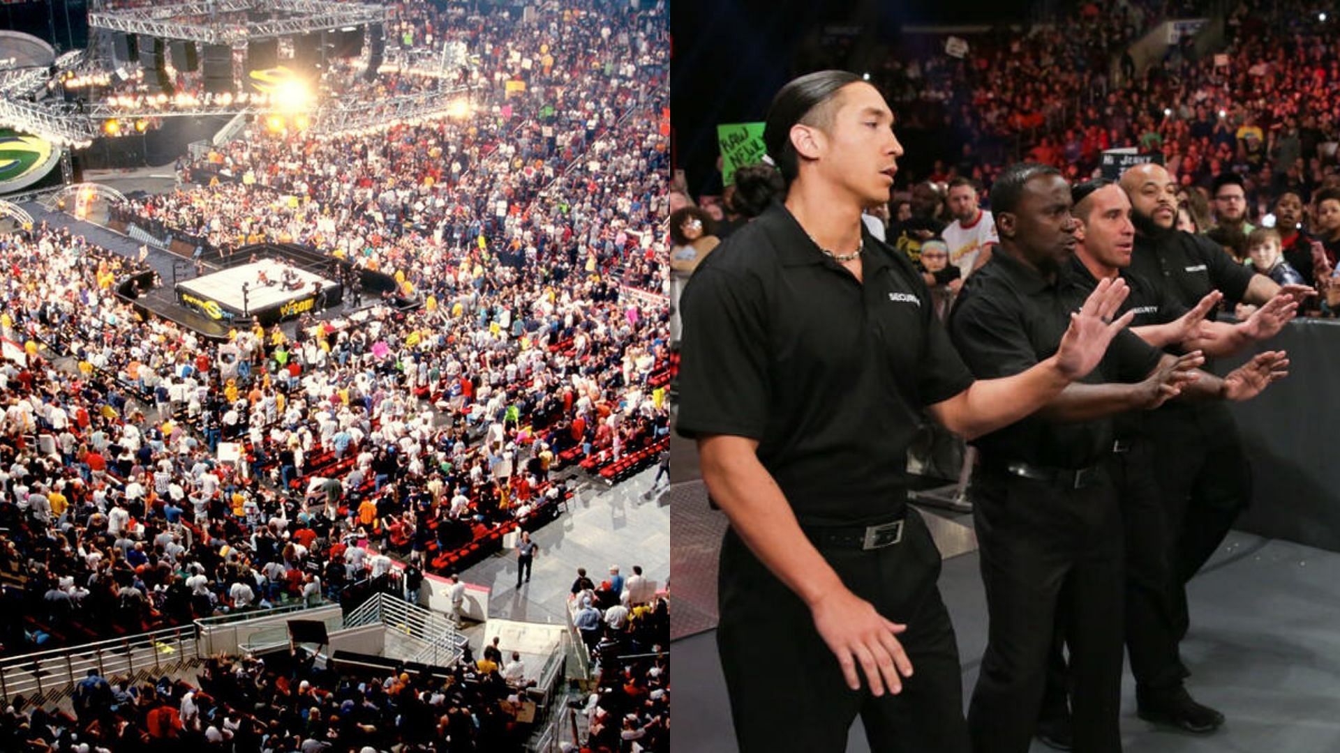 The fan received his punishment immediately (Credit: WWE.com)