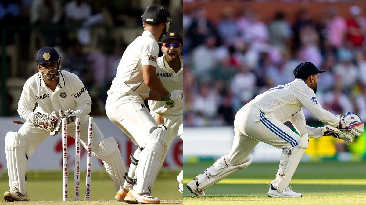 भारत के विकेटकीपर एमएस धोनी और ऋषभ पंत (Photo Credit_Getty)