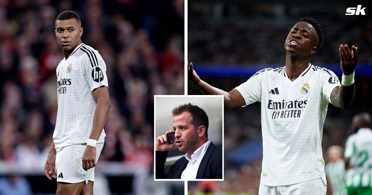 Kylian Mbappe, Rafael van der Vaart and Vinicius Junior