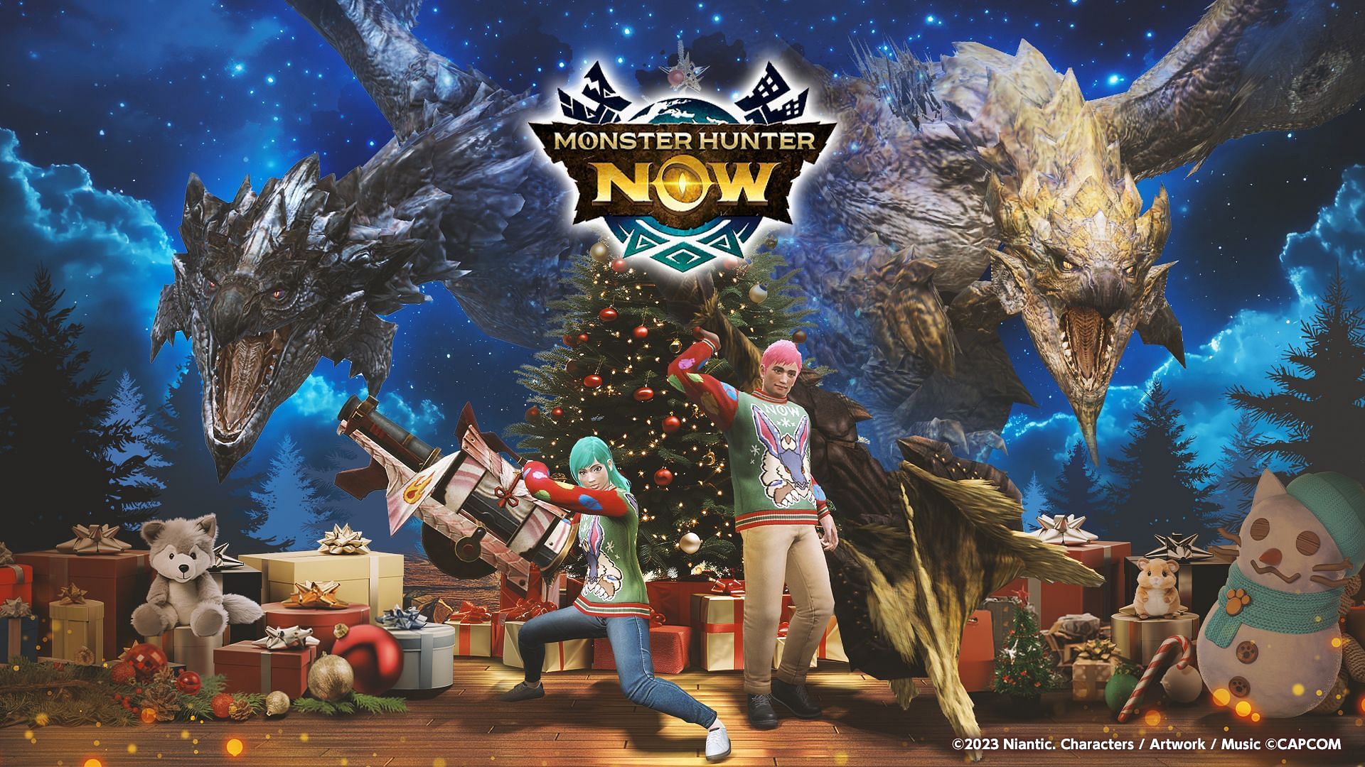 The A Happy Hunting New Year event for 2024 has been announced (Image via Niantic)