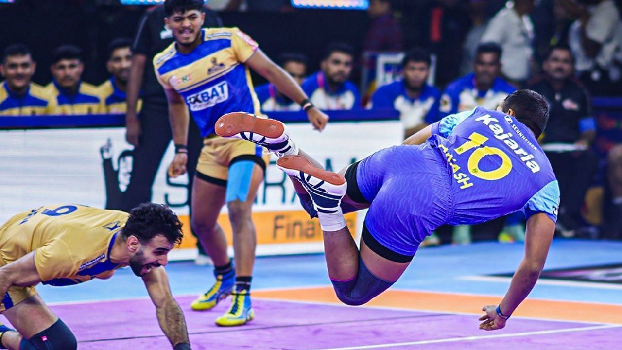 तमिल थलाइवाज vs बंगाल वॉरियर्स (photo credit- X/@Bengalwarriorz)