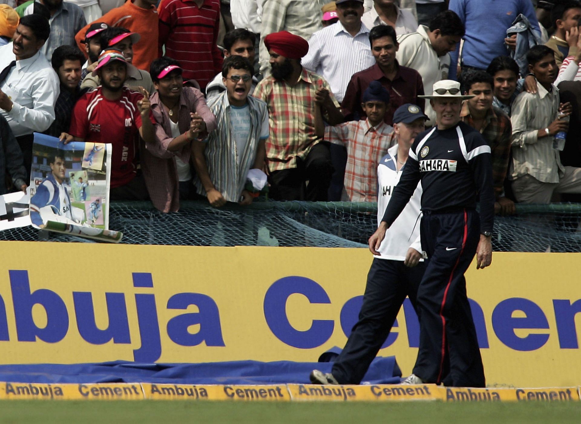 Chappell became the villain among Ganguly fans immediately after becoming India's coach [Credit: Getty]