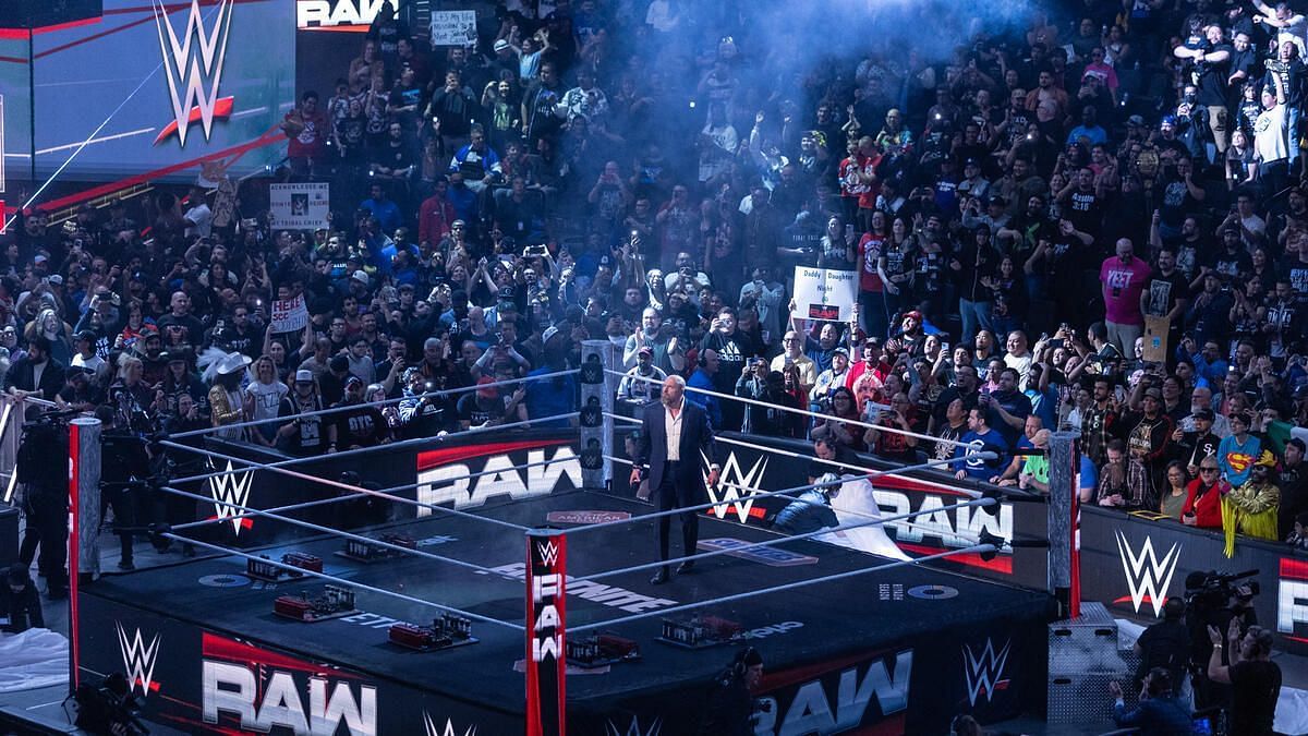 A still from Monday Night RAW (Picture Courtesy: WWE.com)