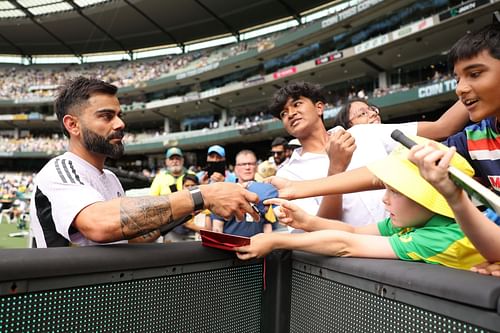 Virat Kohli has a massive fan following across the world. [P/C: Getty]