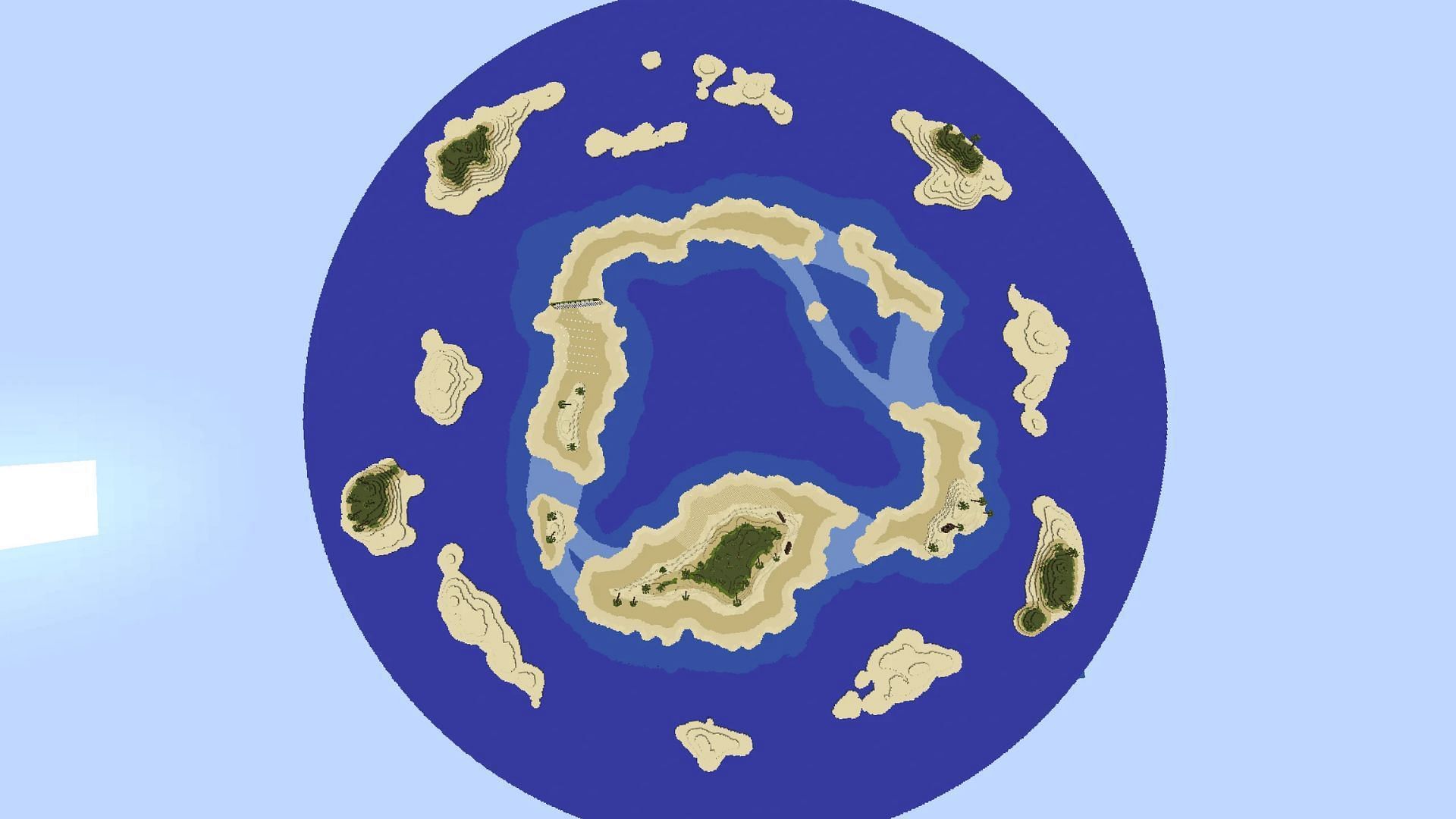 Minecraft Mario Kart build 