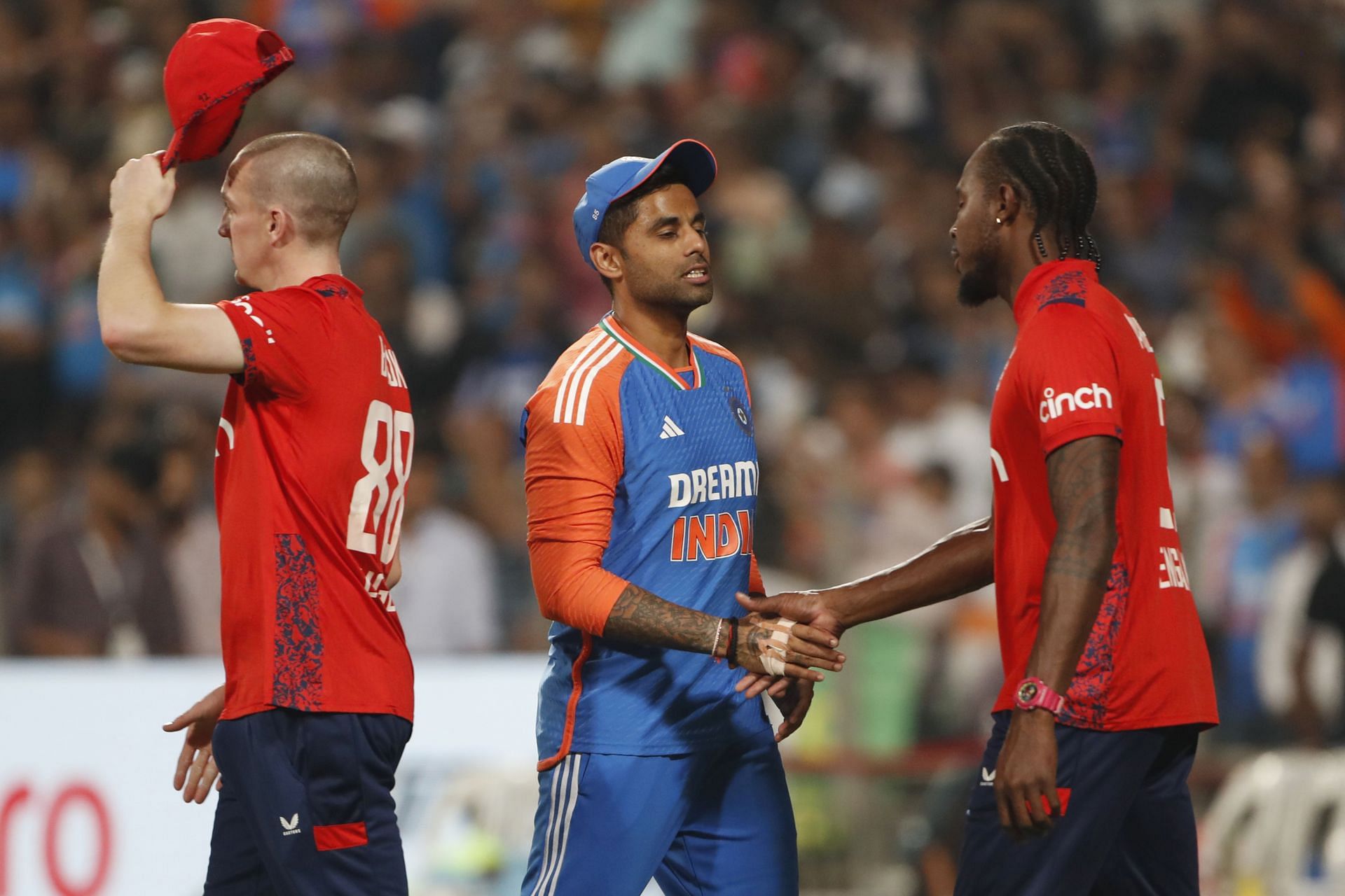 India v England - 4th T20I - Source: Getty