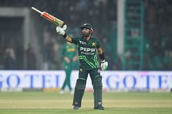 Mohammad Rizwan smashes a six to reach his ton in PAK vs SA ODI tri-series 2025 game 3 [Watch]