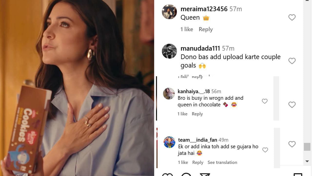 अनुष्का शर्मा की पोस्ट पर फैंस ने किए कमेंट (photo credit: instagram/anushkasharma)