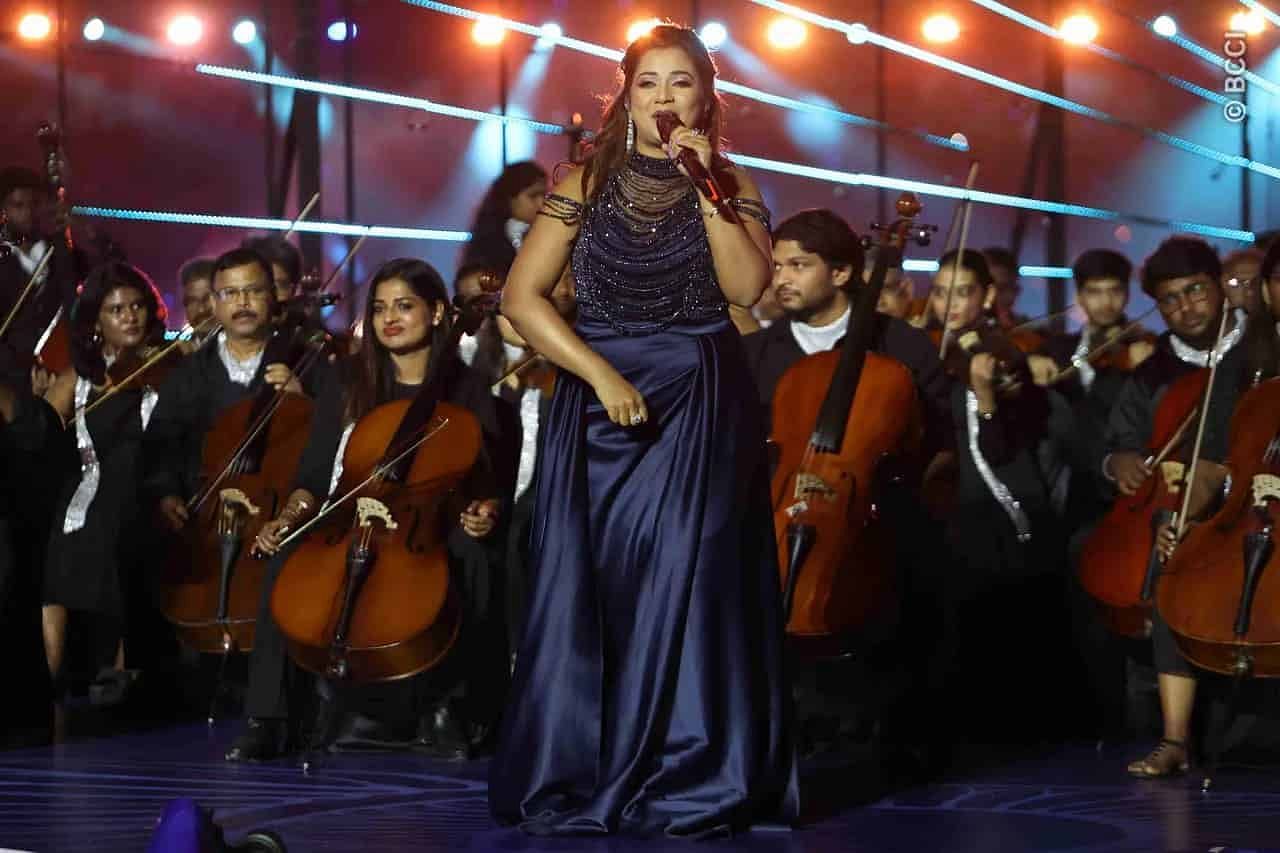 Shreya Ghoshal stole the show (Image: IPLT20.com/BCCI)