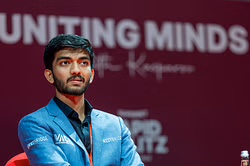 World champion D Gukesh shows off his iconic dance moves at a felicitation ceremony [Watch]