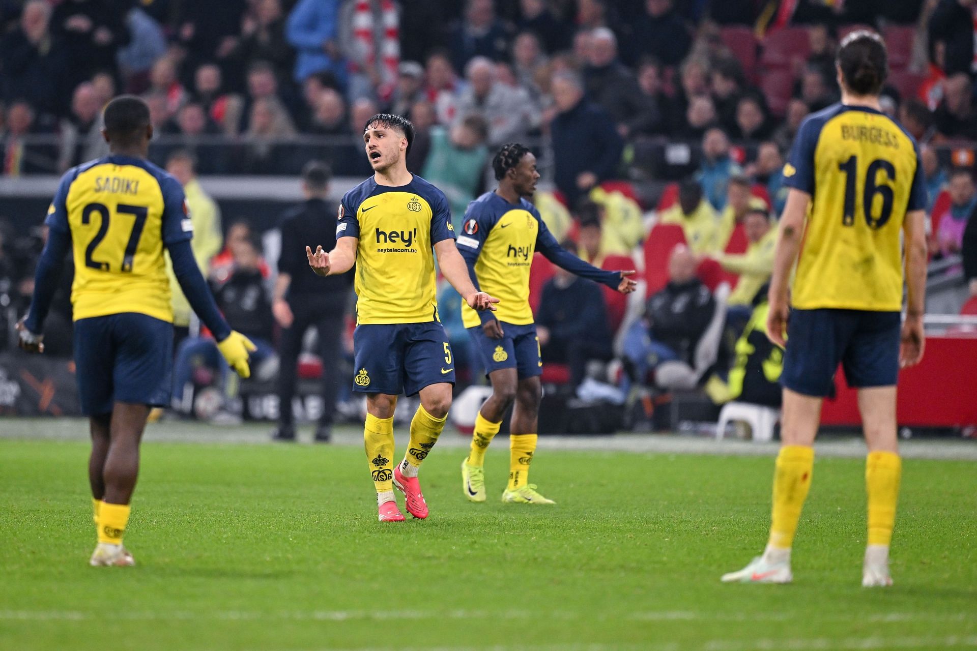 AFC Ajax v R. Union Saint-Gilloise - UEFA Europa League 2024/25 League Knockout Play-off Second Leg - Source: Getty