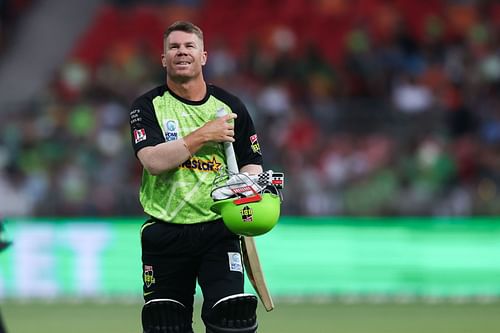 David Warner. (Image Credits: Getty)