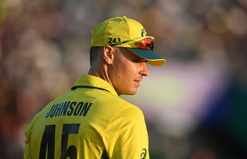 Spencer Johnson was part of Australia's 2025 Champions Trophy squad. [P/C: Getty]