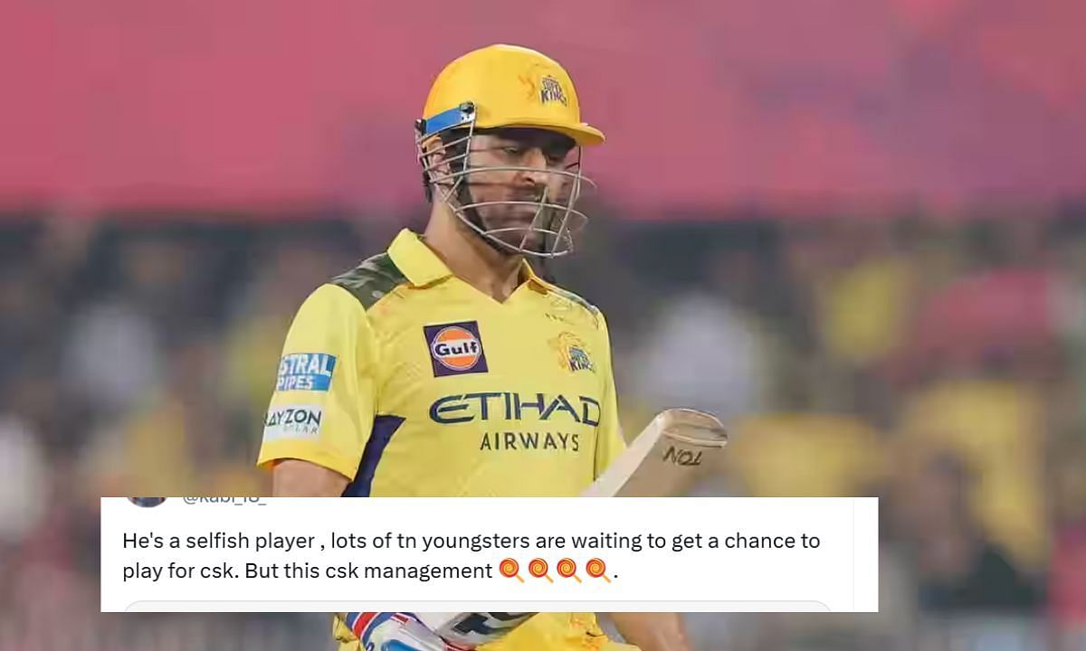 एम एस धोनी को किया गया ट्रोल (Photo Credit - IPLT20.COM)
