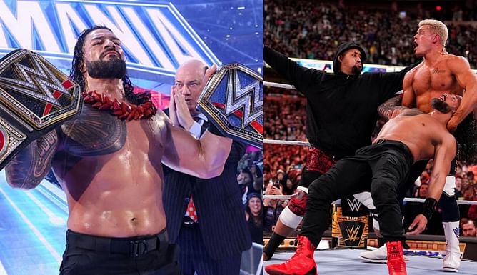 4 WWE सुपरस्टार्स जिन्होंने दखल देकर WrestleMania में Roman Reigns को हार से बचाया है