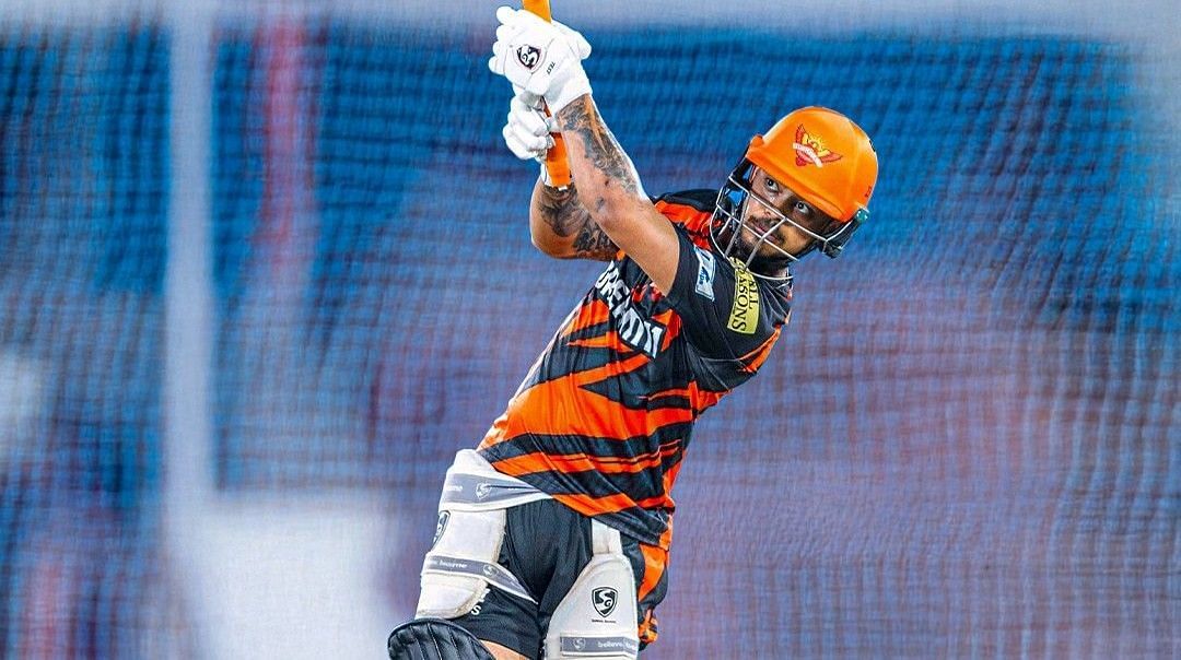 ईशान किशन बल्लेबाजी के दौरान (Photo Credit - @SunRisers)
