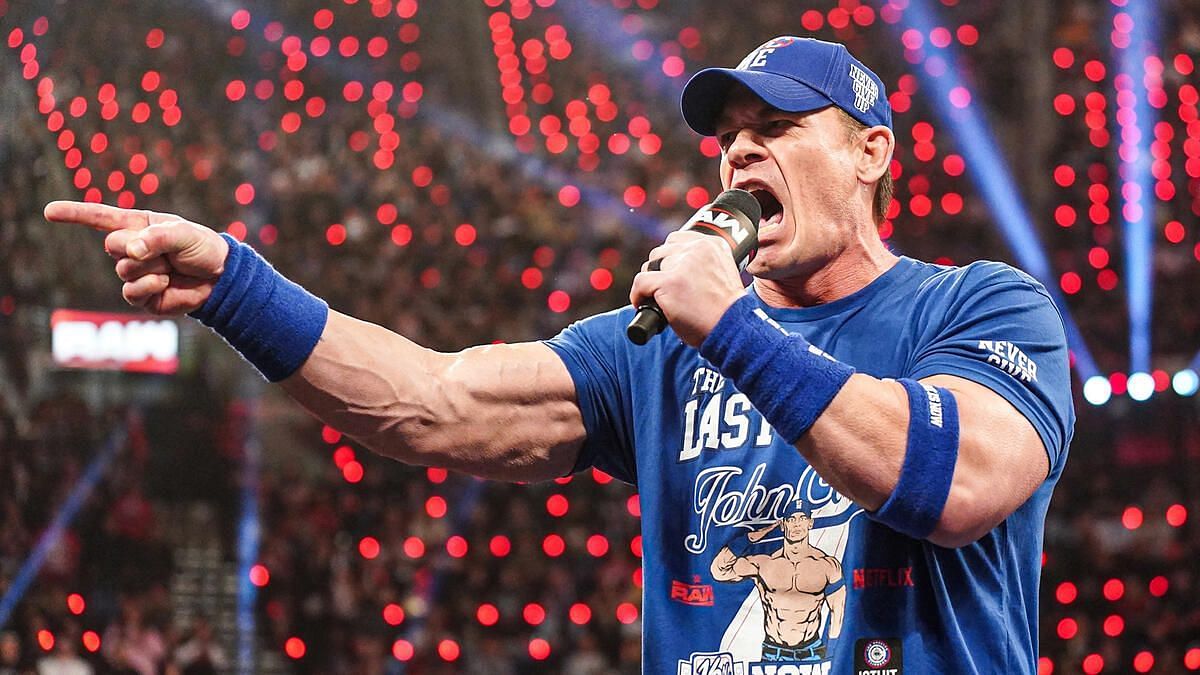 John Cena on RAW (Picture Courtesy: WWE.com)
