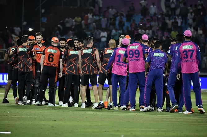 "Love you now, always will" - SRH bowler's heartfelt wish for wife on wedding anniversary [In Pictures]