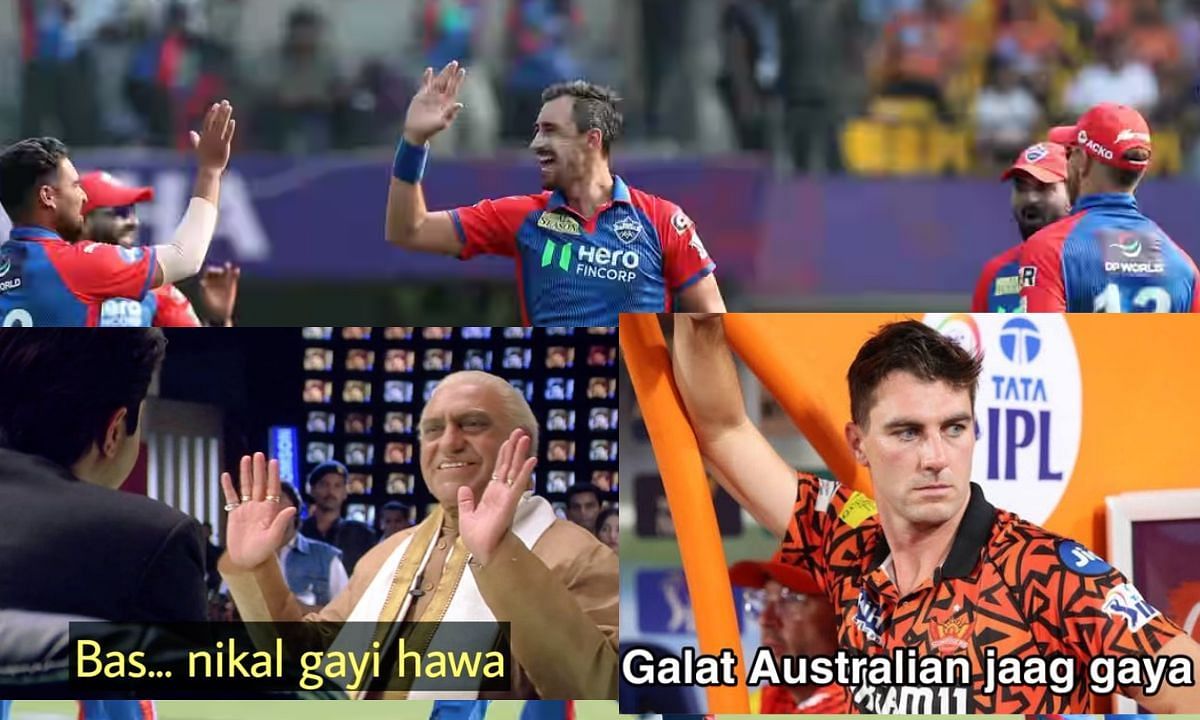 मिचेल स्टार्क की घातक गेंदबाजी (Photo Credit - IPLT20.COM)