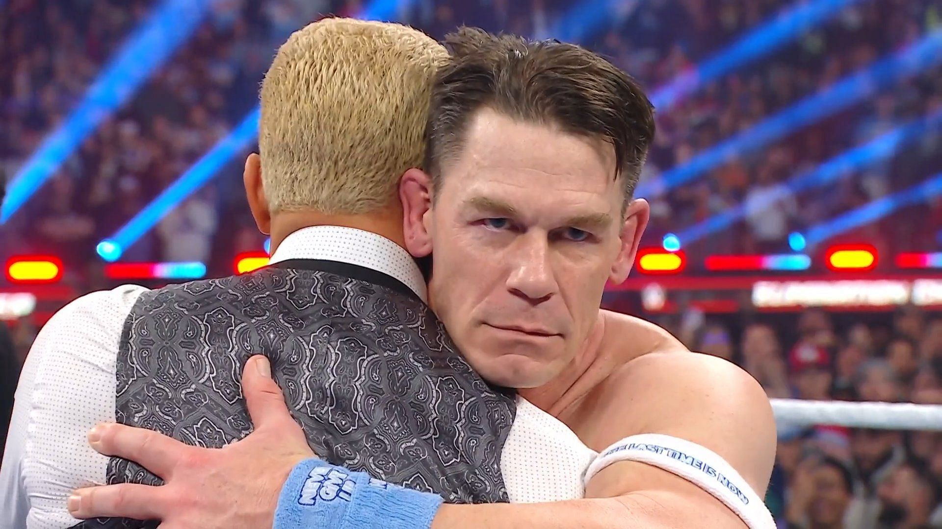 John Cena finally turned heel at Elimination Chamber. (Photo: WWE on X)
