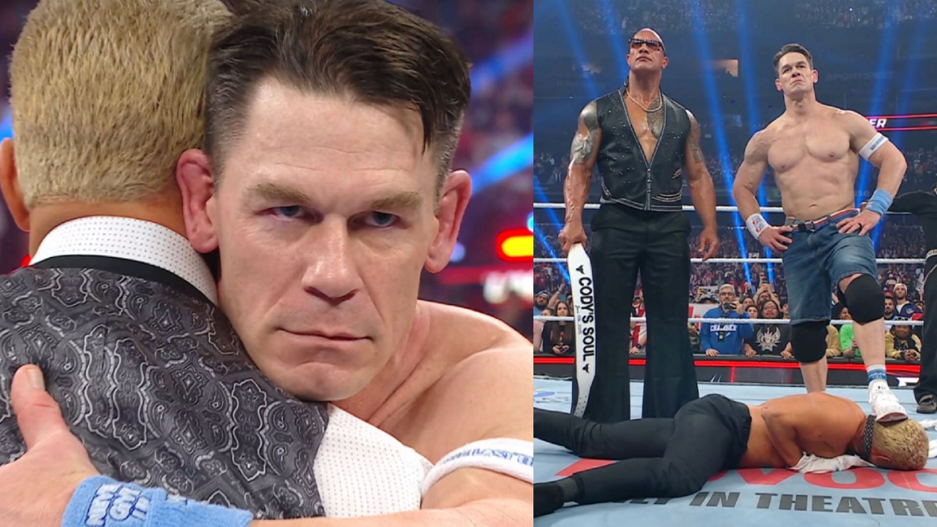 WWE Elimination Chamber 2025 में हील बन गए जॉन सीना (Photos: SK Wrestling Twitter)