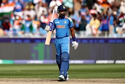 Shreyas Iyer scores fifty in IND vs NZ 2025 Champions Trophy match using Rohit Sharma's bat [In Picture]
