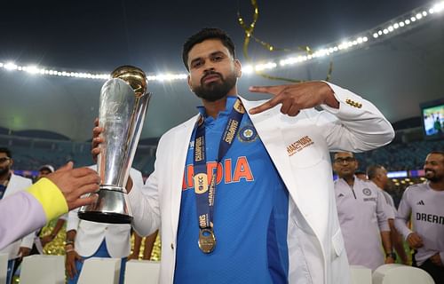Shreyas Iyer played a crucial role in India's 2025 Champions Trophy triumph [Credit: Getty]