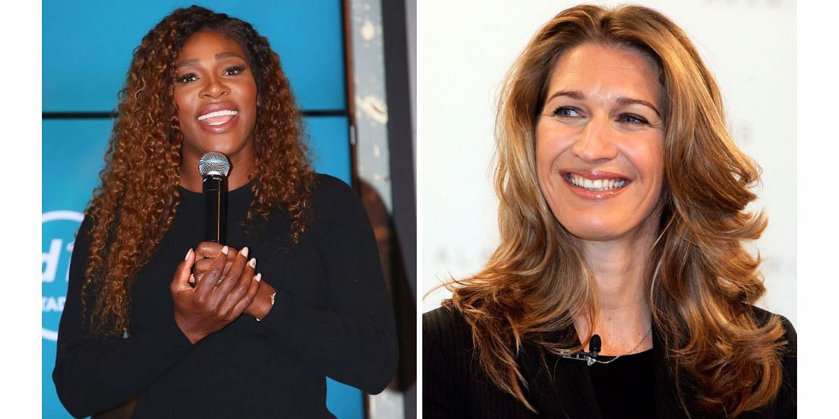 Serena Williams (L) and Steffi Graf (R) (Image Source: Getty)