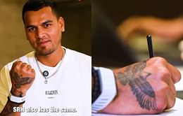 "It was meant to happen" - SRH spinner reveals interesting story on his tattoo ahead of IPL 2025 [Watch]