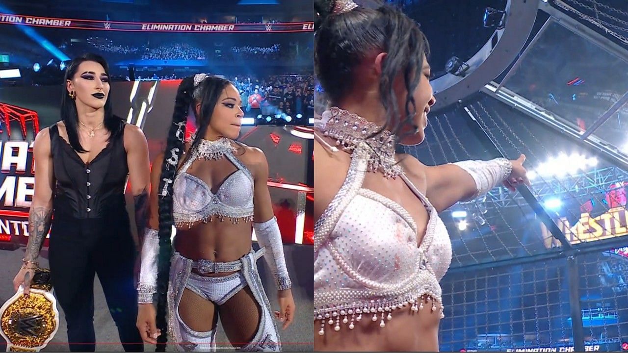 WWE, Elimination Chamber 2025, Bianca Belair, Rhea Ripley, 