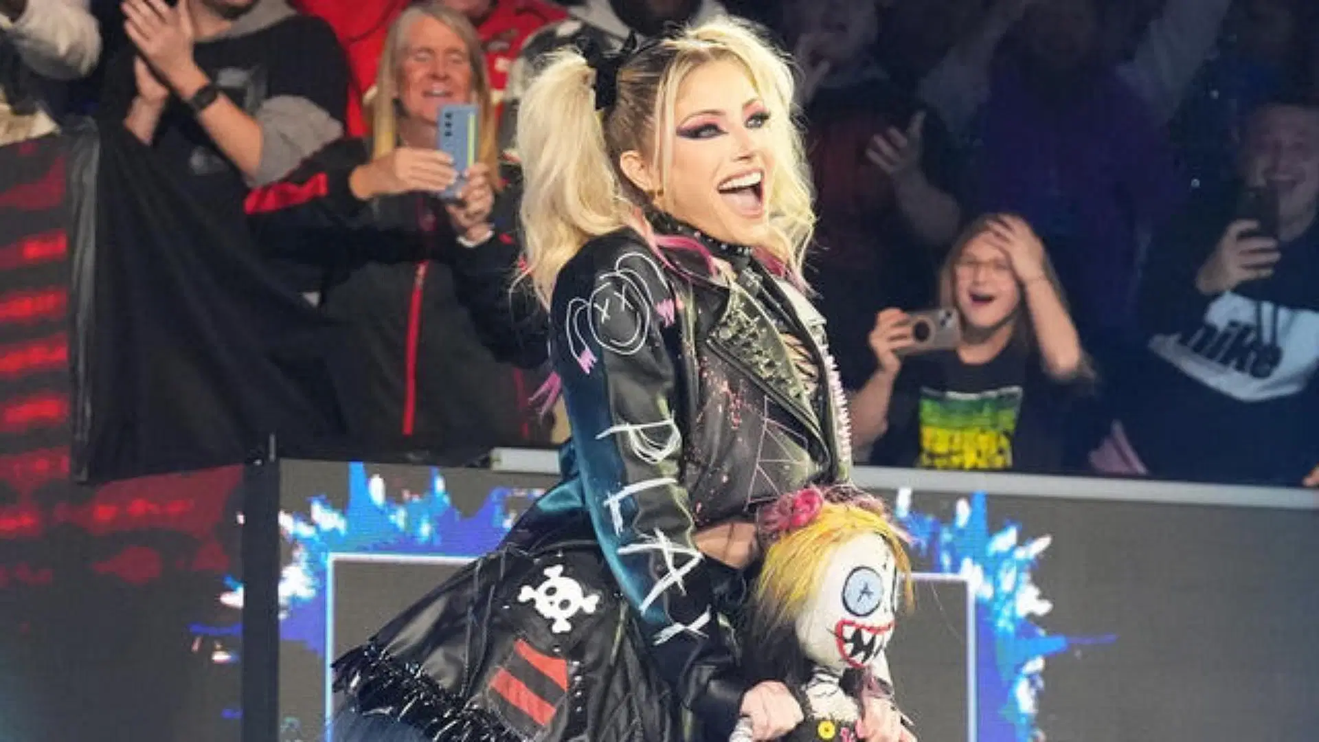 Alexa Bliss at Royal Rumble 2025 [WWE/Courtesy]
