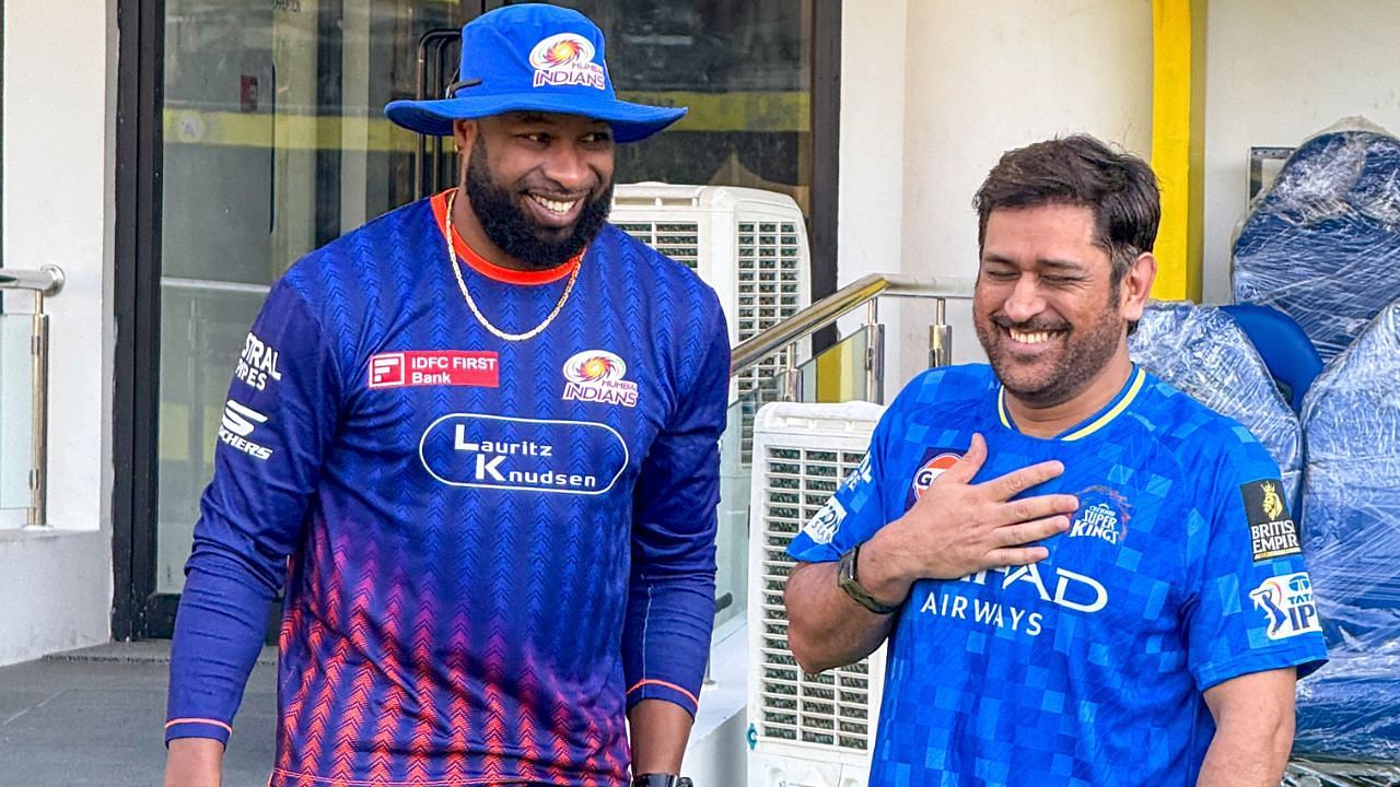 CSK औैर MI के बीच होगा जोरदार मैच (photo credit- X/@ChennaiIPL)