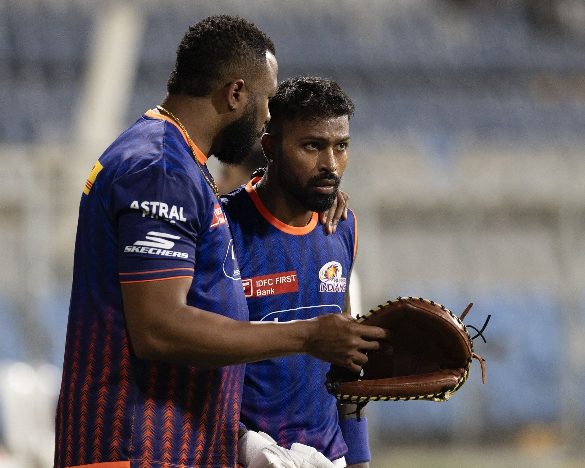 हार्दिक पांड्या MI के पहले मैच में शामिल नहीं हैं (Photo Credit: X/@hardikpandya7)