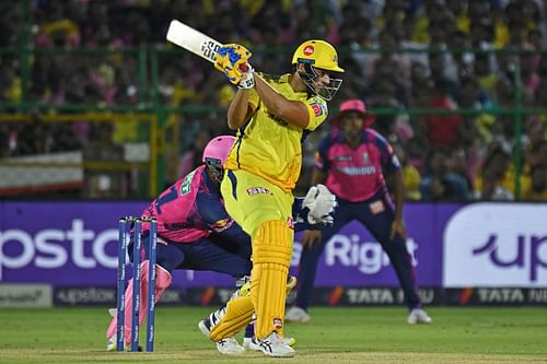 Shivam Dube fell for 18. (Credits: Getty)