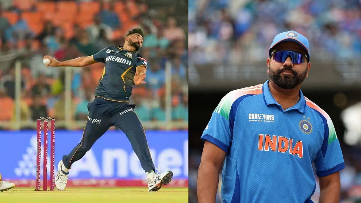 मोहम्मद सिराज और रोहित शर्मा (Photo Credit_iplt20.com, Getty)