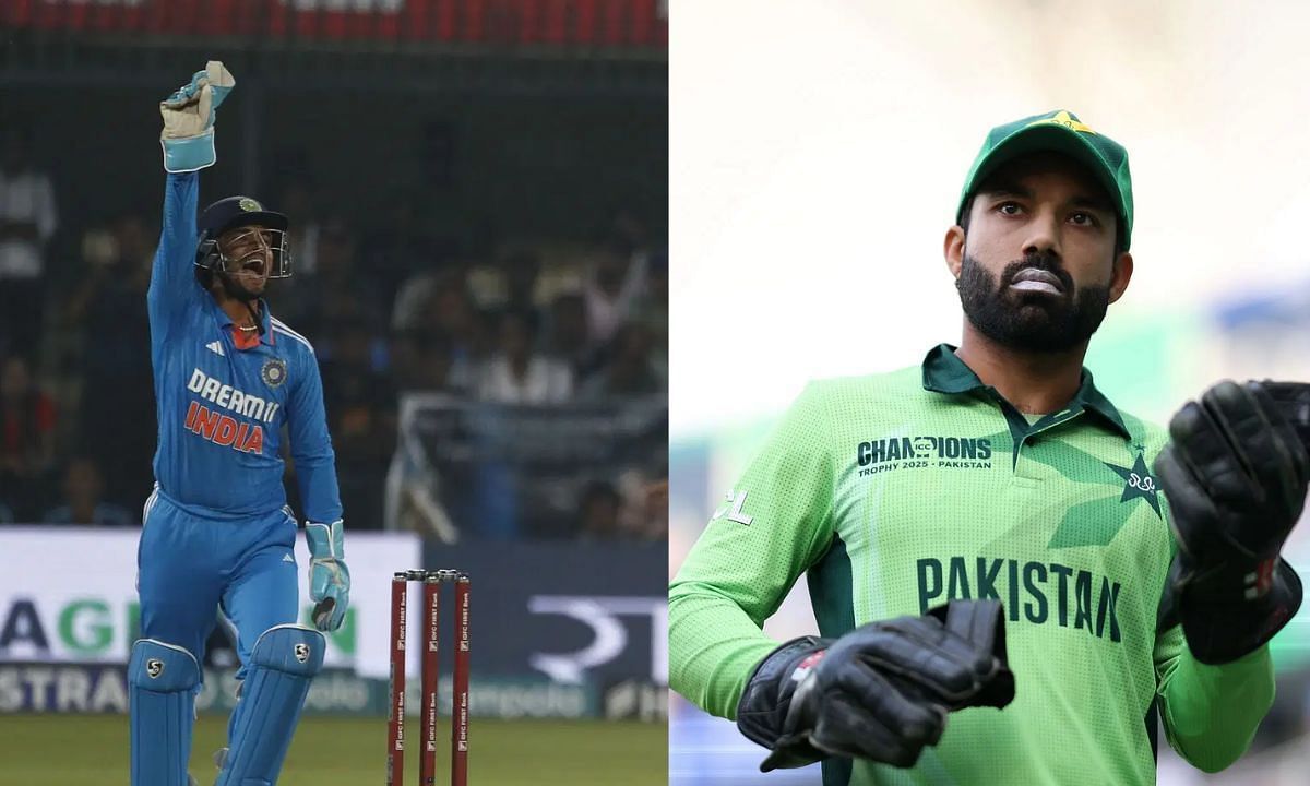 ईशान किशन और मोहम्मद रिजवान (Photo Credit: Getty Images)