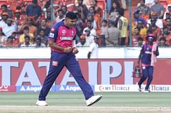 Tushar Deshpande roars in delight after ending Travis Head's carnage in SRH vs RR IPL 2025 match [Watch]
