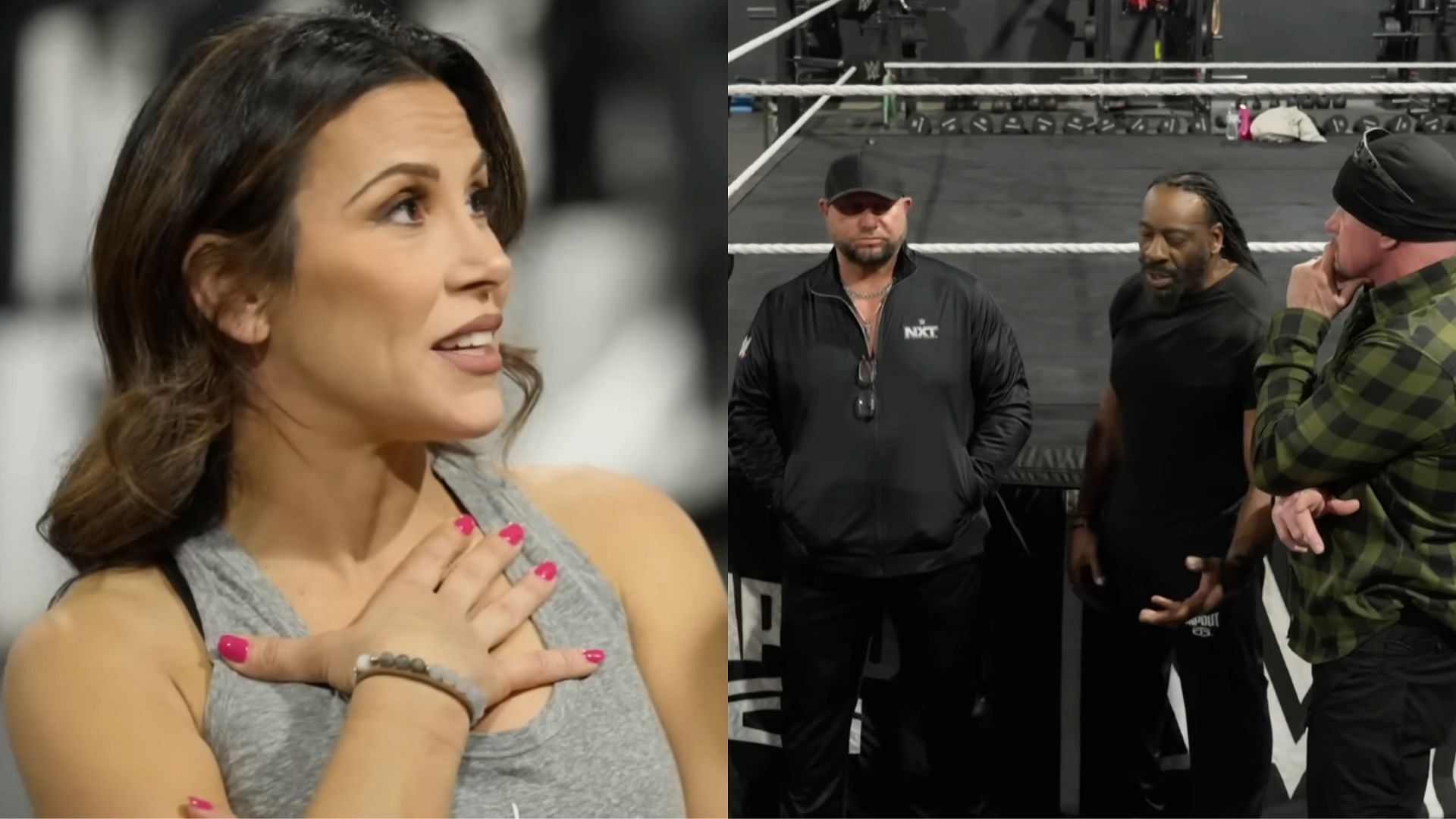 The coaches on Legends &amp; Future Greats. [Images via WWE