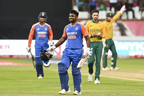 Sanju Samson struck three T20I centuries last year. [P/C: Getty]