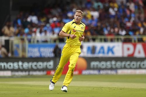 Nathan Ellis could finish this match as Australia's highest wicket-taker.