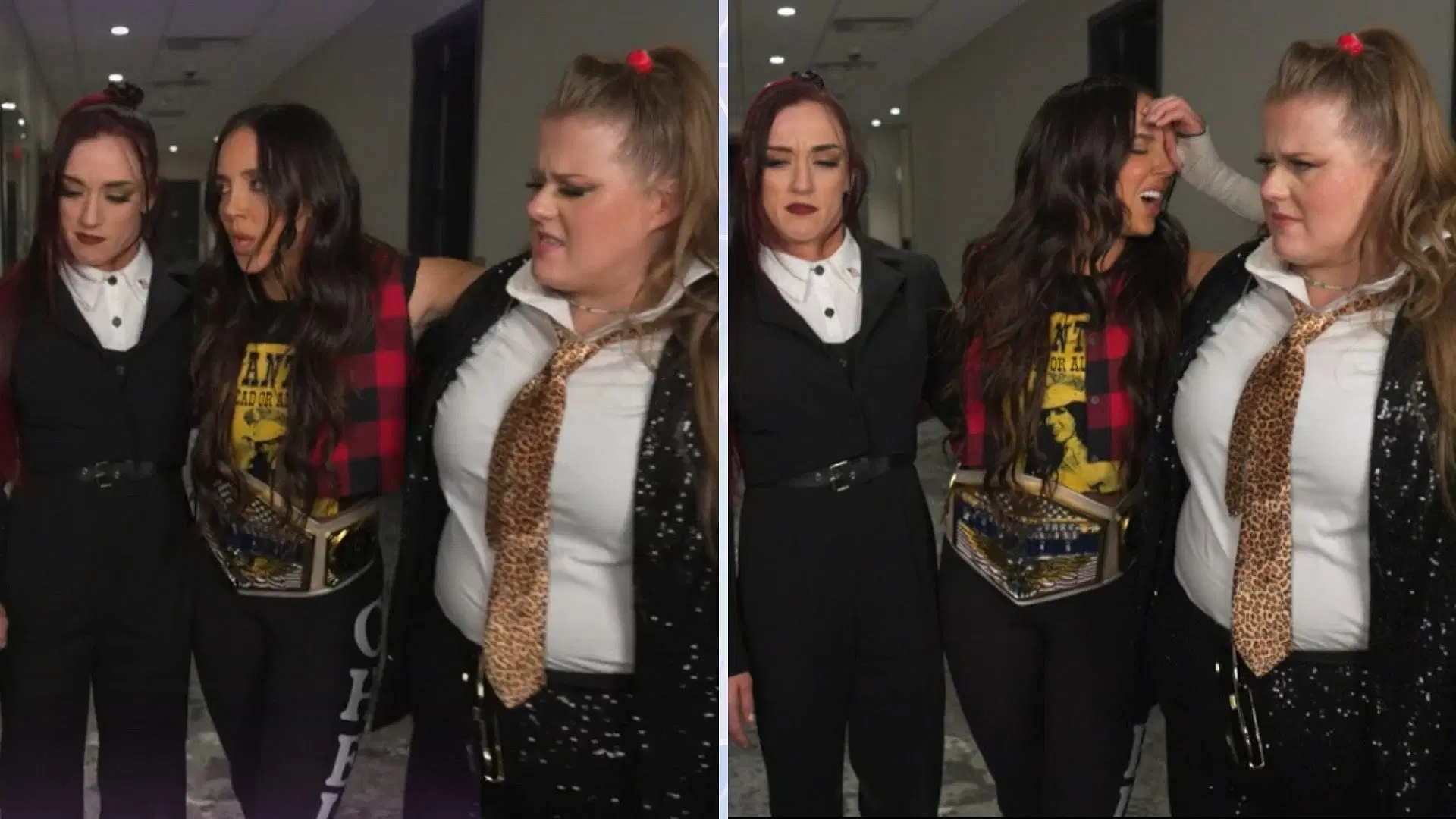 Chelsea Green recently added Alba Fyre to her Secret Hervice [Image credits: WWE.com]