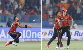 Harshal Patel pulls off a brilliant diving catch to send Ayush Badoni on his way for 6 in SRH vs LSG IPL 2025 match [Watch]