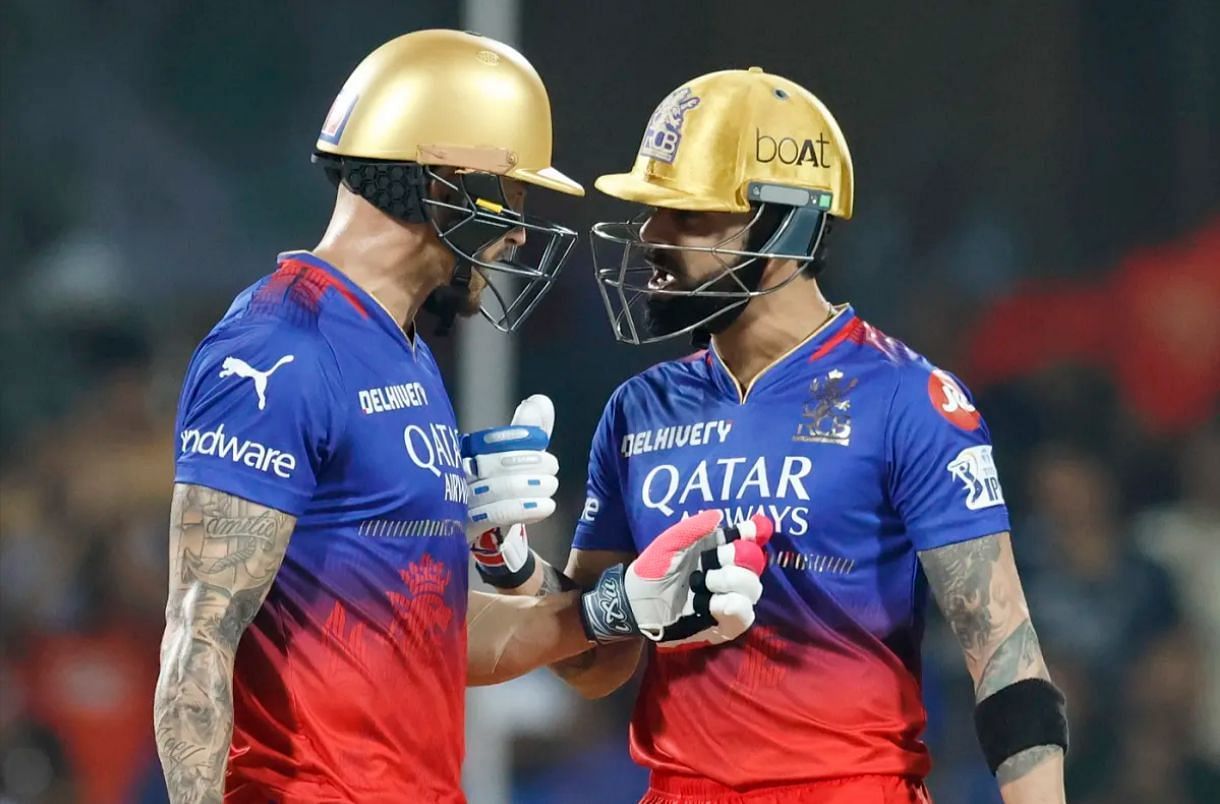Faf du Plessis and Virat Kohli for RCB [Getty Images]