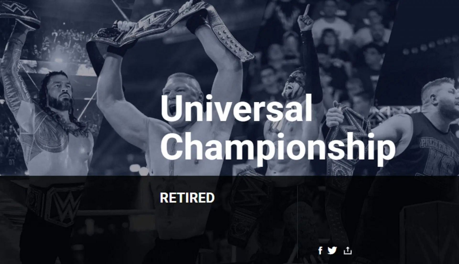 यूनिवर्सल चैंपियनशिप पेज का स्क्रीनशॉट (Photo: WWE.com SS)