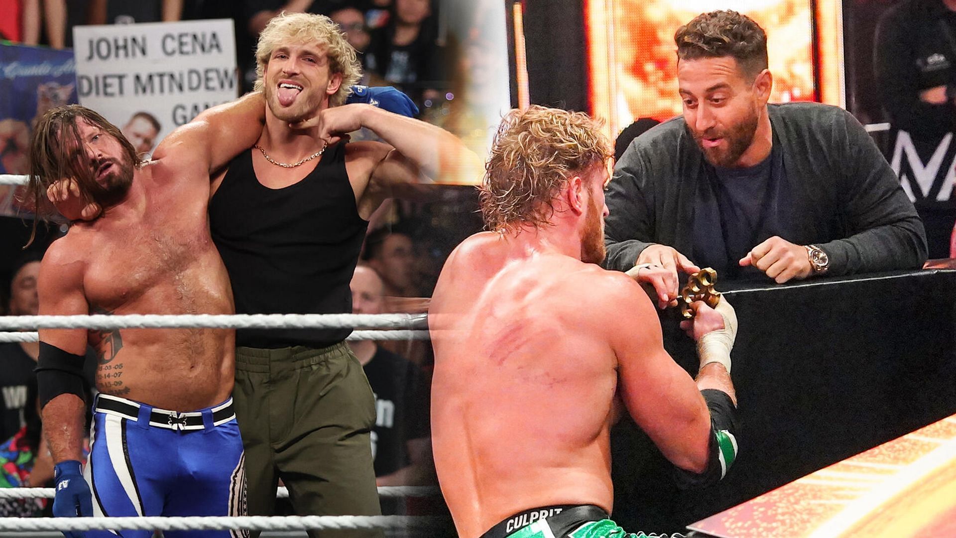AJ Styles will face Logan Paul at WM41! (Credits: WWE.Com)