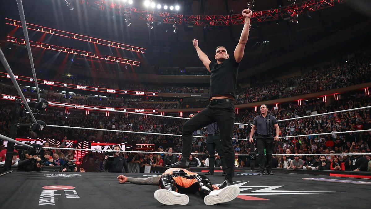 Gunther was unhinged on RAW! (Image from WWE.com)