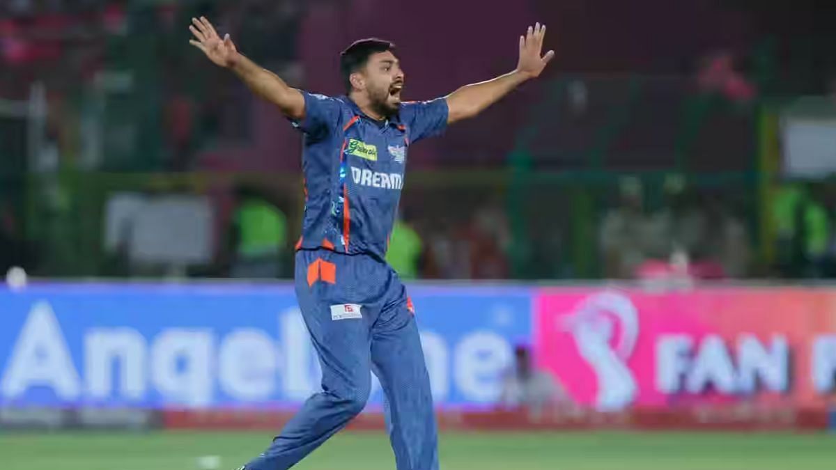 IPL 2025, Avesh Khan, LSG Team, RR vs LSG